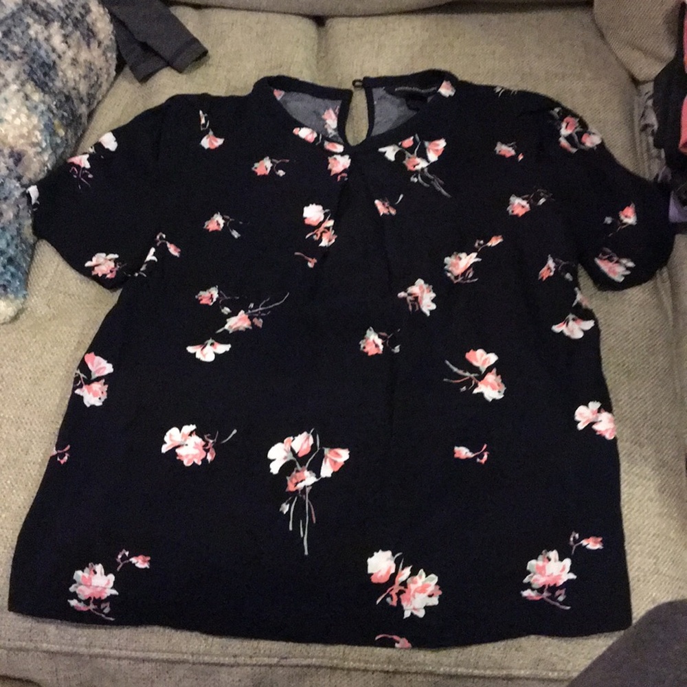 French connection floral shirt